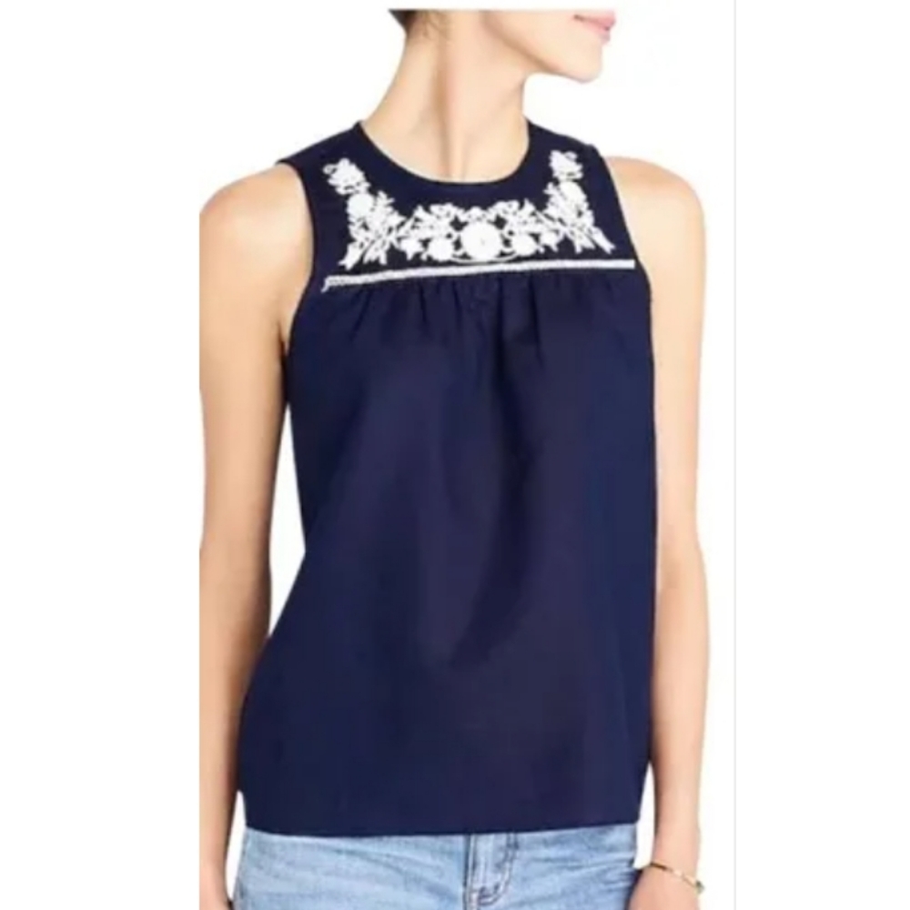 J Crew linen/cotton top Nwt